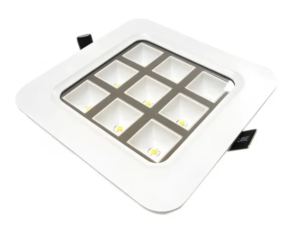 KARLUZ - LAMPARA DE TECHO PANEL CUADRADO PN 265V | 3X3W_9W - 6500K