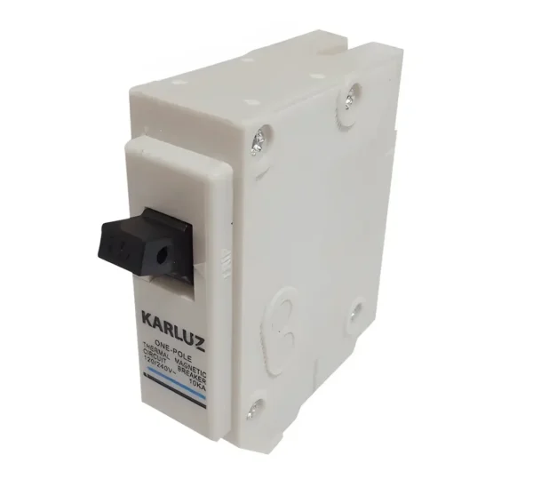 KARLUZ – TACO/CIRCUITO BREAKER IMP GRIS X120U | 1x15A / 1x20A / 1x30A / 1x40A / 1x50A