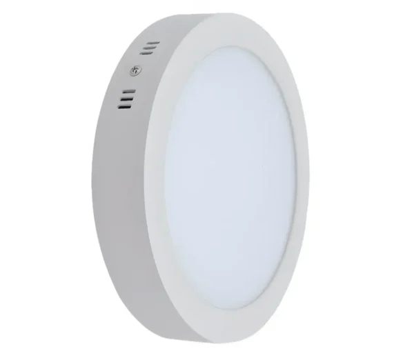 KARLUZ - LAMPARA DE TECHO PANEL REDONDA S/PONER PRB | 6W / 12W / 18W / 24W - 6500K
