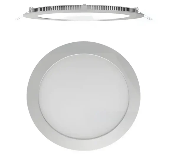 KARLUZ - LAMPARA DE TECHO PANEL REDONDA PNC | 9W / 18W - 3000K