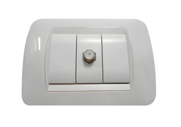 KARLUZ - TOMA COAXIAL BV PREMIUM BLANCO