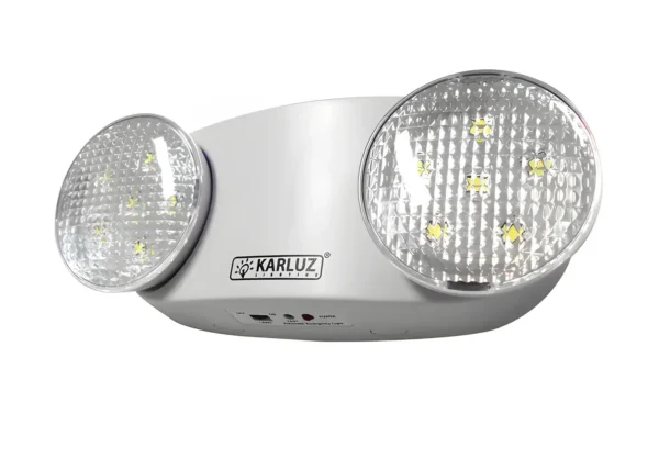 KARLUZ - LAMPARA EMERGENCIA RECARGABLE | 2 LUCES UE:10