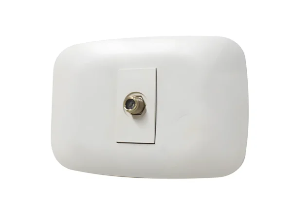 KARLUZ - TOMA COAXIAL TWO BLANCO - UE-200
