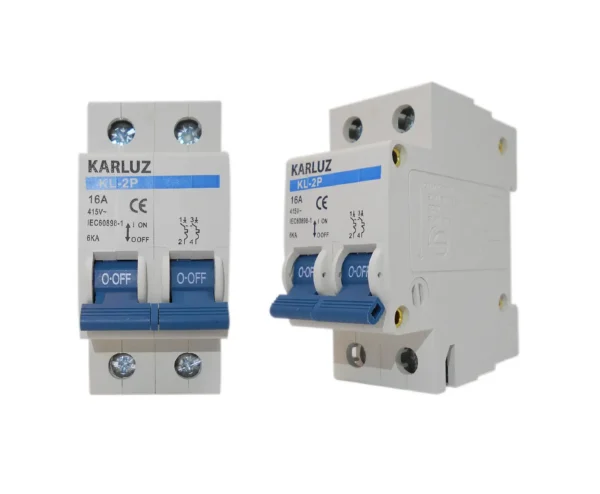 KARLUZ – MINI TACO/BREAKER RIEL | 2x16A / 1x20A / 1x36A