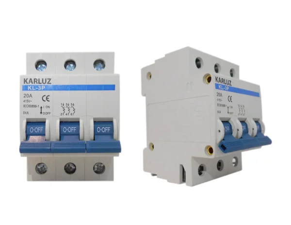 KARLUZ – MINI TACO/BREAKER RIEL | 3x16A / 3x20A / 3x32A