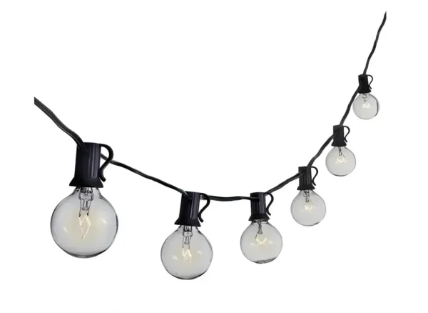 KARLUZ - EXTENSION DECORATIVA 15.2mts - 50 BOMBILLOS | 5.5W S-14 LED IP44 UE:10