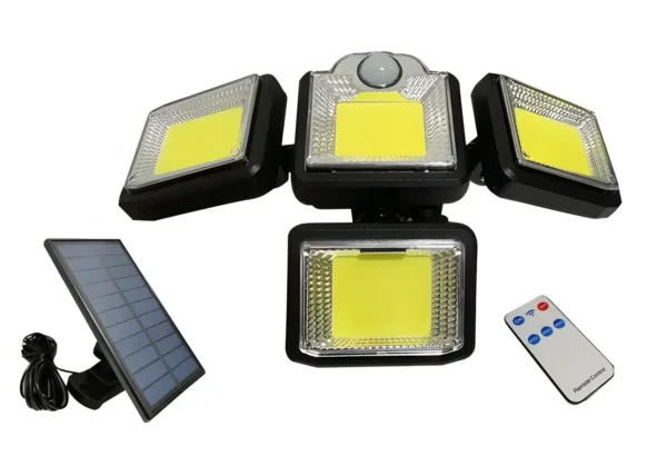 KARLUZ - LAMPARA SOLAR LED TIPO COB Y SMD | 40W - 6500K