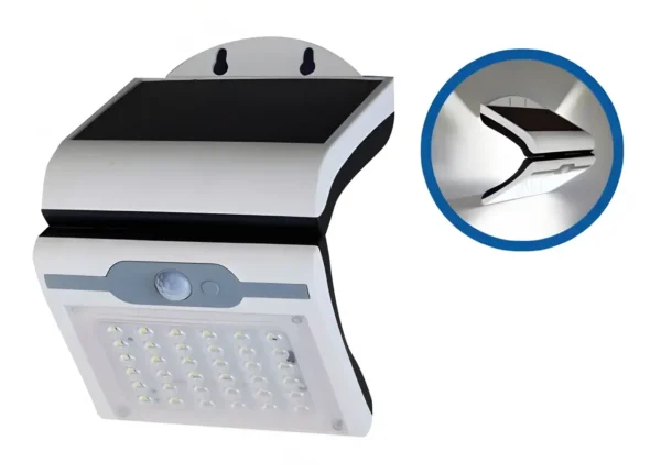 KARLUZ - LAMPARA SOLAR PARED | 20W / 40W / 60W - 4000K / 6500K